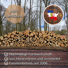 Lade das Bild in den Galerie-Viewer, Kaminholz Buche trocken - landree - holzhof