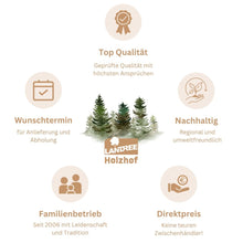 Lade das Bild in den Galerie-Viewer, Stammholz Erle - landree - holzhof